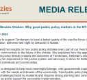 MEDIA RELEASE | Menzies Oration: Why good public policy matters in the NT