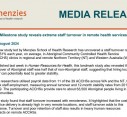 MEDIA RELEASE | Milestone study reveals extreme staff turnover in remote health services