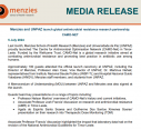 MEDIA RELEASE | Menzies and UNPAZ launch global antimicrobial resistance research partnership: CAMO-NET