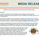MEDIA RELEASE | Menzies youth training Centre honoured with Larrakia name